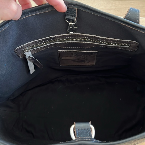 Freebird by Steven distressed Mara Tote Bag Stone Neverfull RARE color - Picture 8 of 11